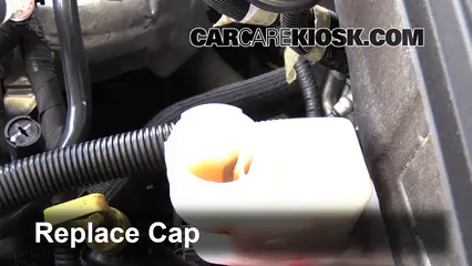 Add Brake Fluid: 2010-2012 Ford Fusion - 2012 Ford Fusion SEL 3.0L V6